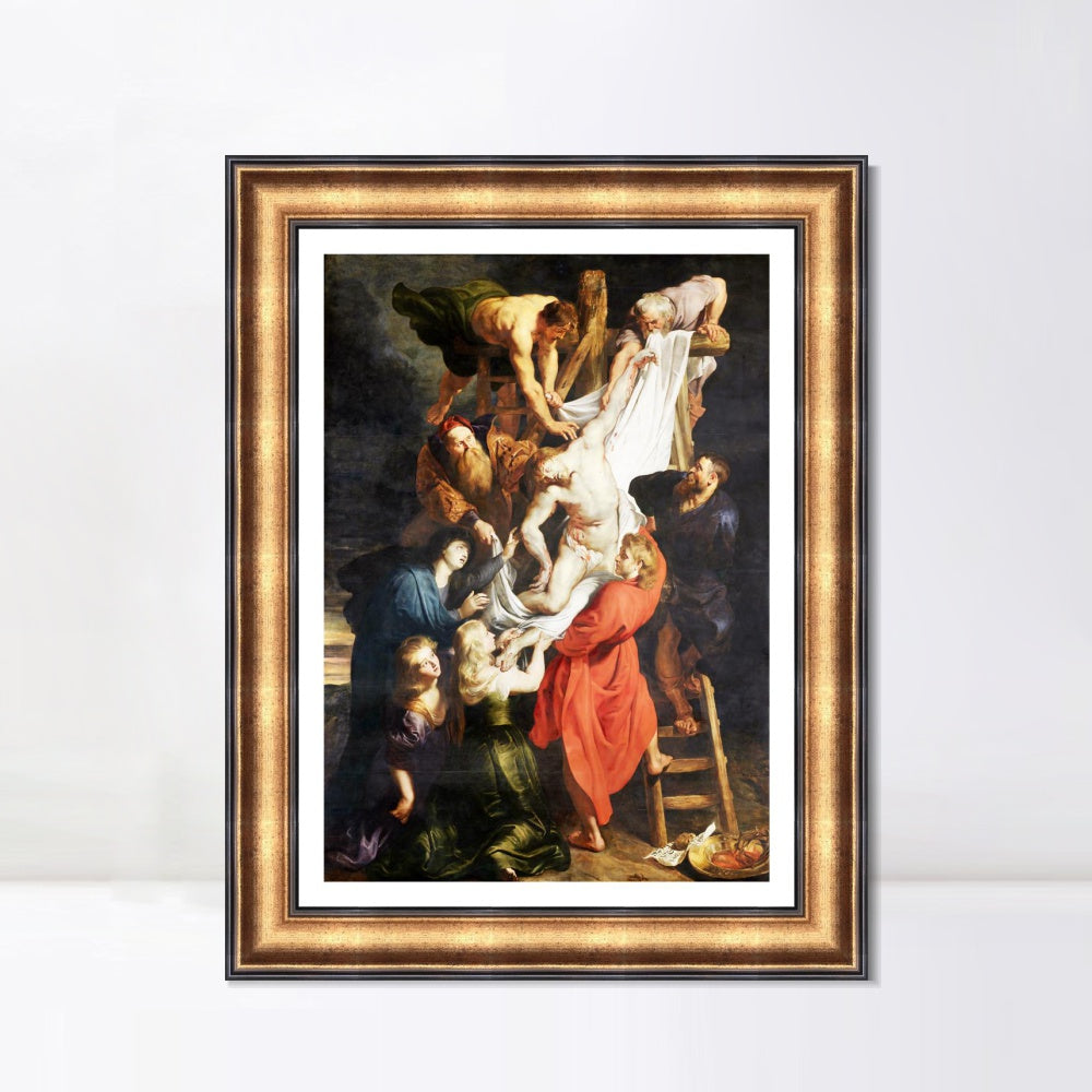 INVIN ART Framed Canvas Art Giclee Print Series#001 by Peter Paul Rubens Wall Art