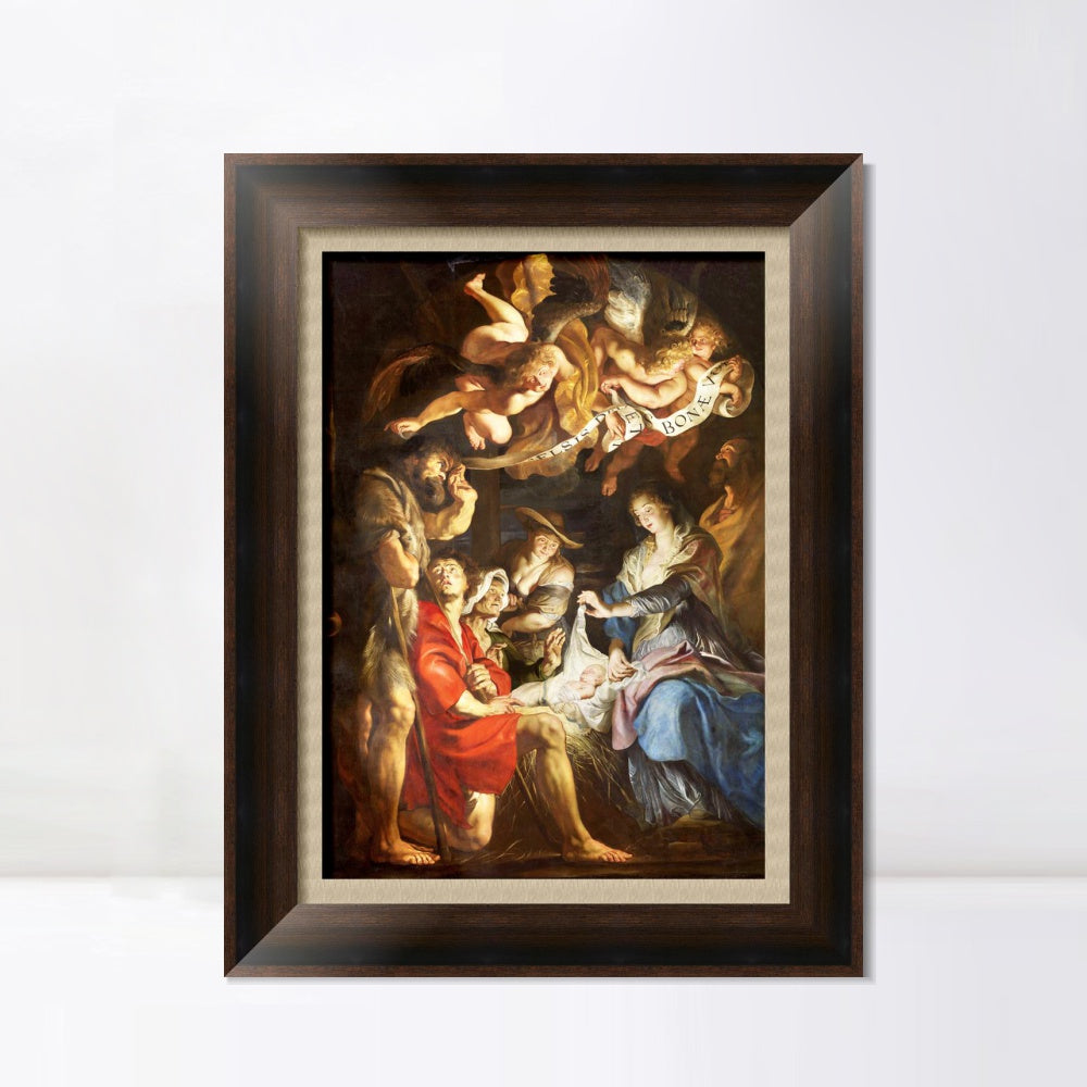 INVIN ART Framed Canvas Art Giclee Print Series#002 by Peter Paul Rubens Wall Art