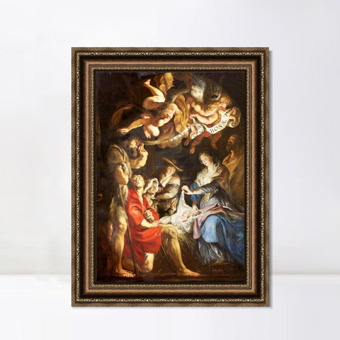 INVIN ART Framed Canvas Art Giclee Print Series#002 by Peter Paul Rubens Wall Art Living Room Home Office Decorations
