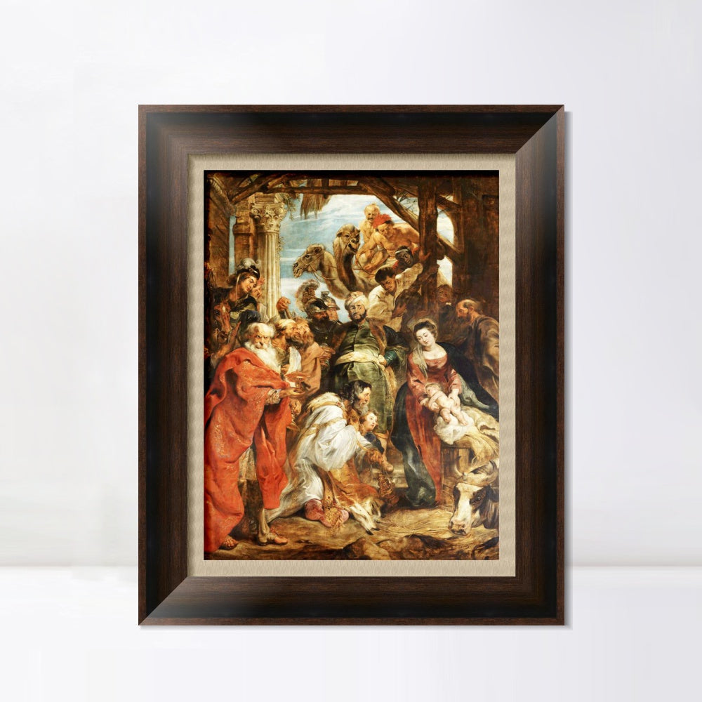INVIN ART Framed Canvas Art Giclee Print Series#003 by Peter Paul Rubens Wall Art