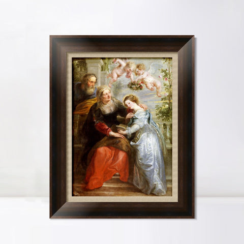 INVIN ART Framed Canvas Art Giclee Print Series#004 by Peter Paul Rubens Wall Art Living Room Home Office Decorations
