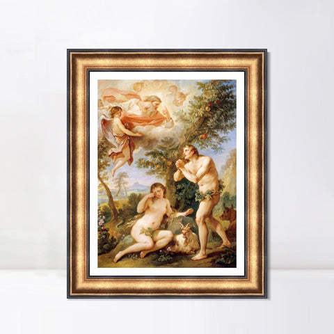 INVIN ART Framed Canvas Art Giclee Print Series#005 by Peter Paul Rubens Wall Art Living Room Home Office Decorations