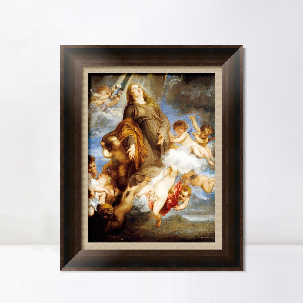 INVIN ART Framed Canvas Art Giclee Print Series#006 by Peter Paul Rubens Wall Art
