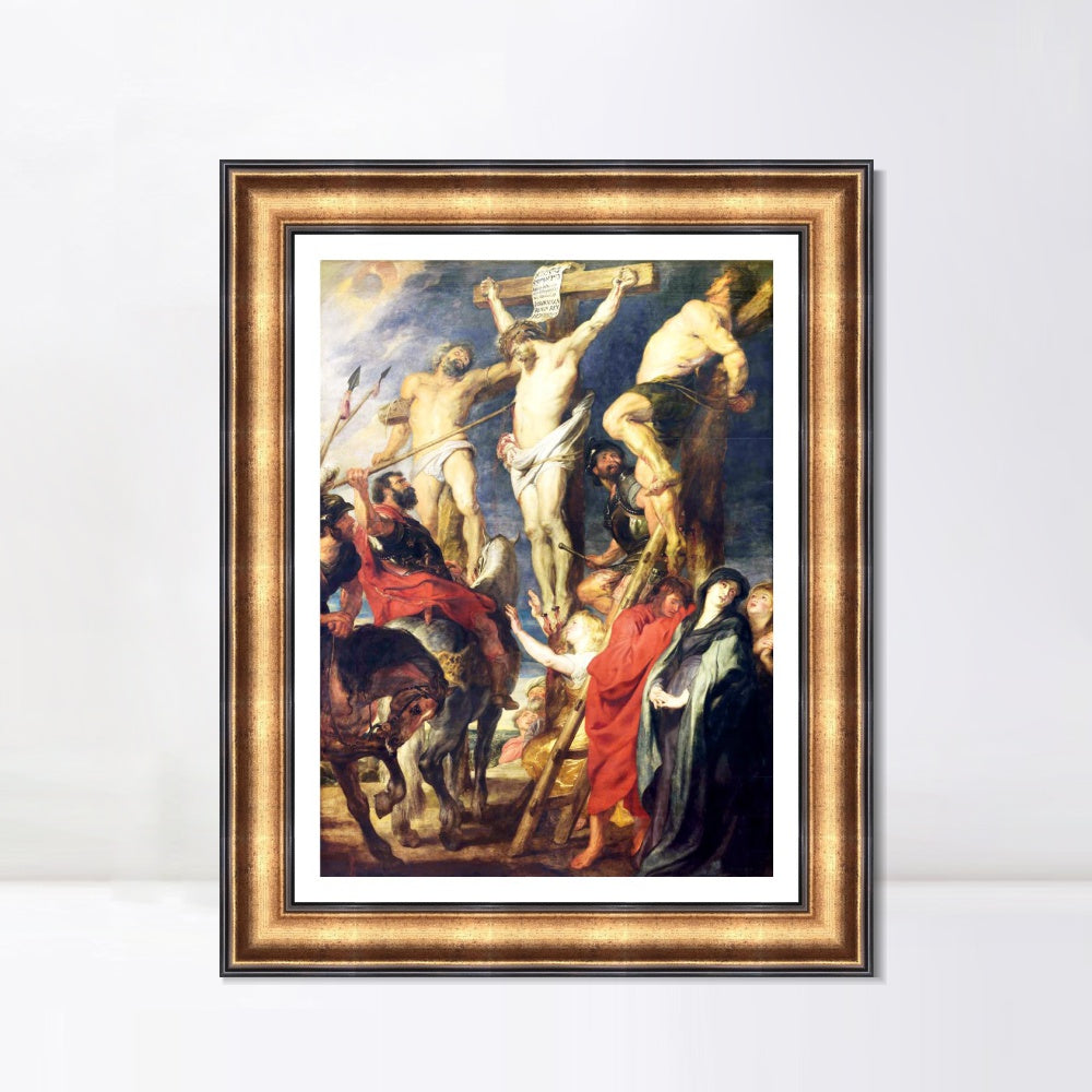 INVIN ART Framed Canvas Art Giclee Print Series#010 by Peter Paul Rubens Wall Art