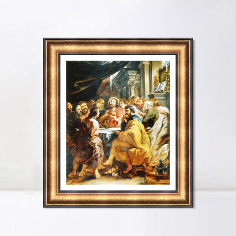 INVIN ART Framed Canvas Art Giclee Print Series#011 by Peter Paul Rubens Wall Art Living Room Home Office Decorations