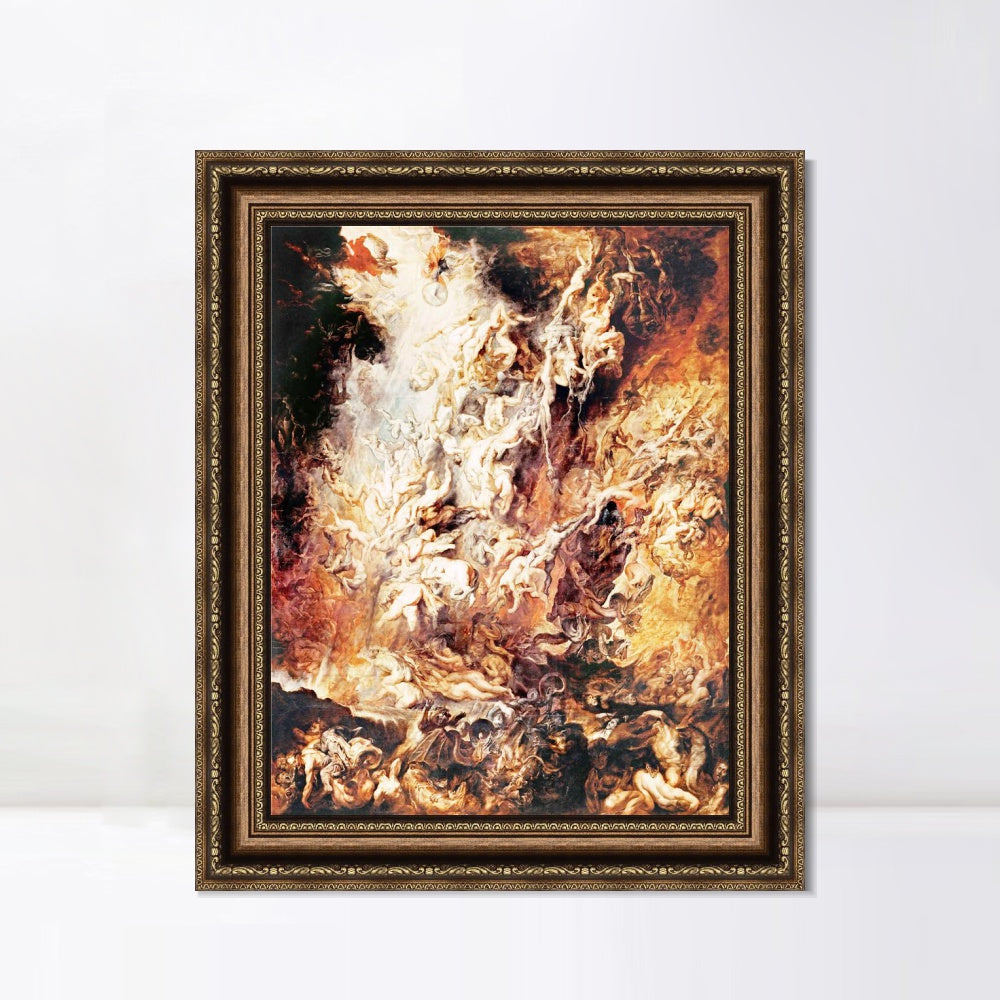 INVIN ART Framed Canvas Art Giclee Print Series#012 by Peter Paul Rubens Wall Art