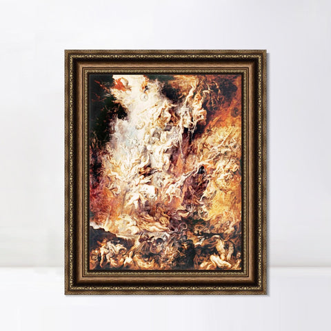 INVIN ART Framed Canvas Art Giclee Print Series#012 by Peter Paul Rubens Wall Art Living Room Home Office Decorations