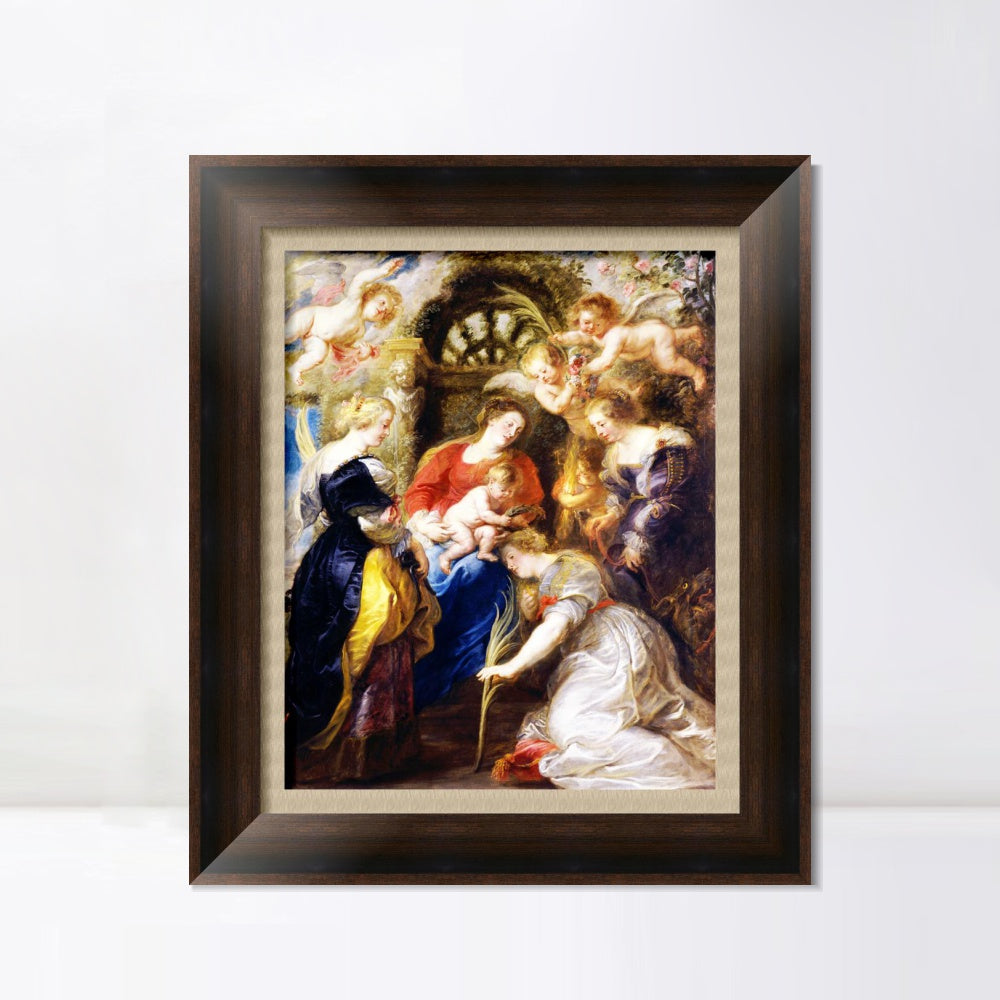 INVIN ART Framed Canvas Art Giclee Print Series#013 by Peter Paul Rubens Wall Art