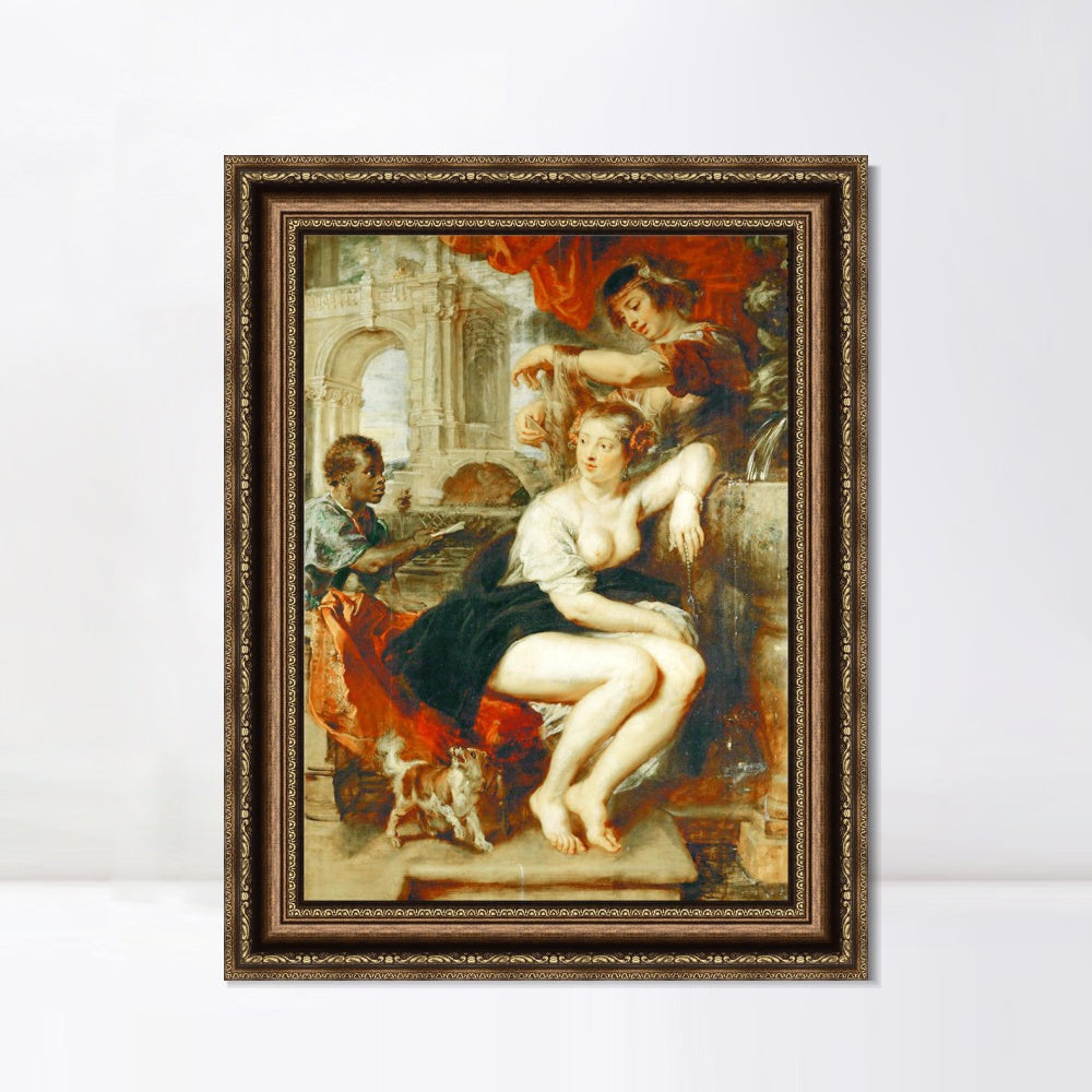 INVIN ART Framed Canvas Art Giclee Print Series#014 by Peter Paul Rubens Wall Art