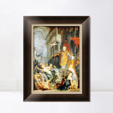 INVIN ART Framed Canvas Art Giclee Print Series#016 by Peter Paul Rubens Wall Art Living Room Home Office Decorations