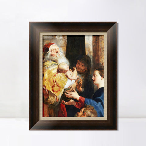 INVIN ART Framed Canvas Art Giclee Print Series#018 by Peter Paul Rubens Wall Art Living Room Home Office Decorations