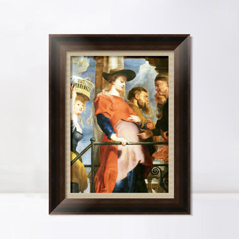 INVIN ART Framed Canvas Art Giclee Print Series#019 by Peter Paul Rubens Wall Art Living Room Home Office Decorations