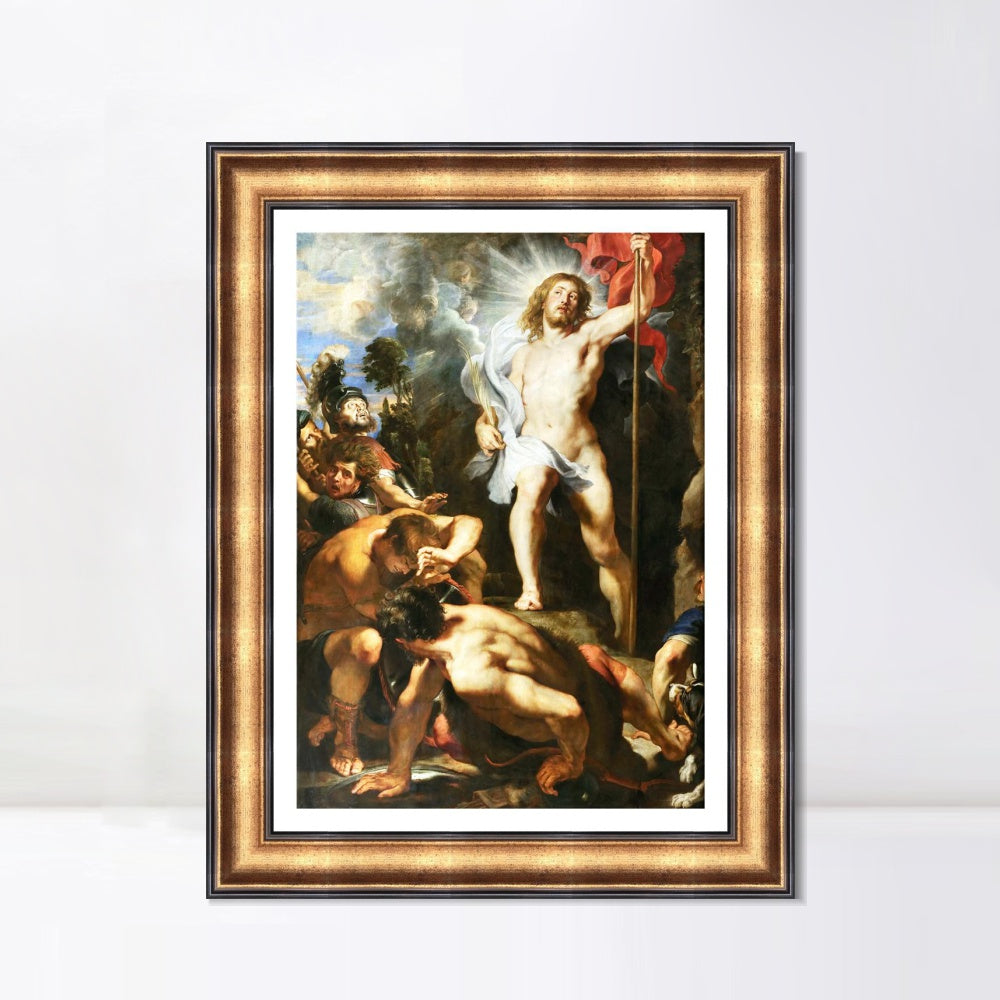 INVIN ART Framed Canvas Art Giclee Print Series#020 by Peter Paul Rubens Wall Art