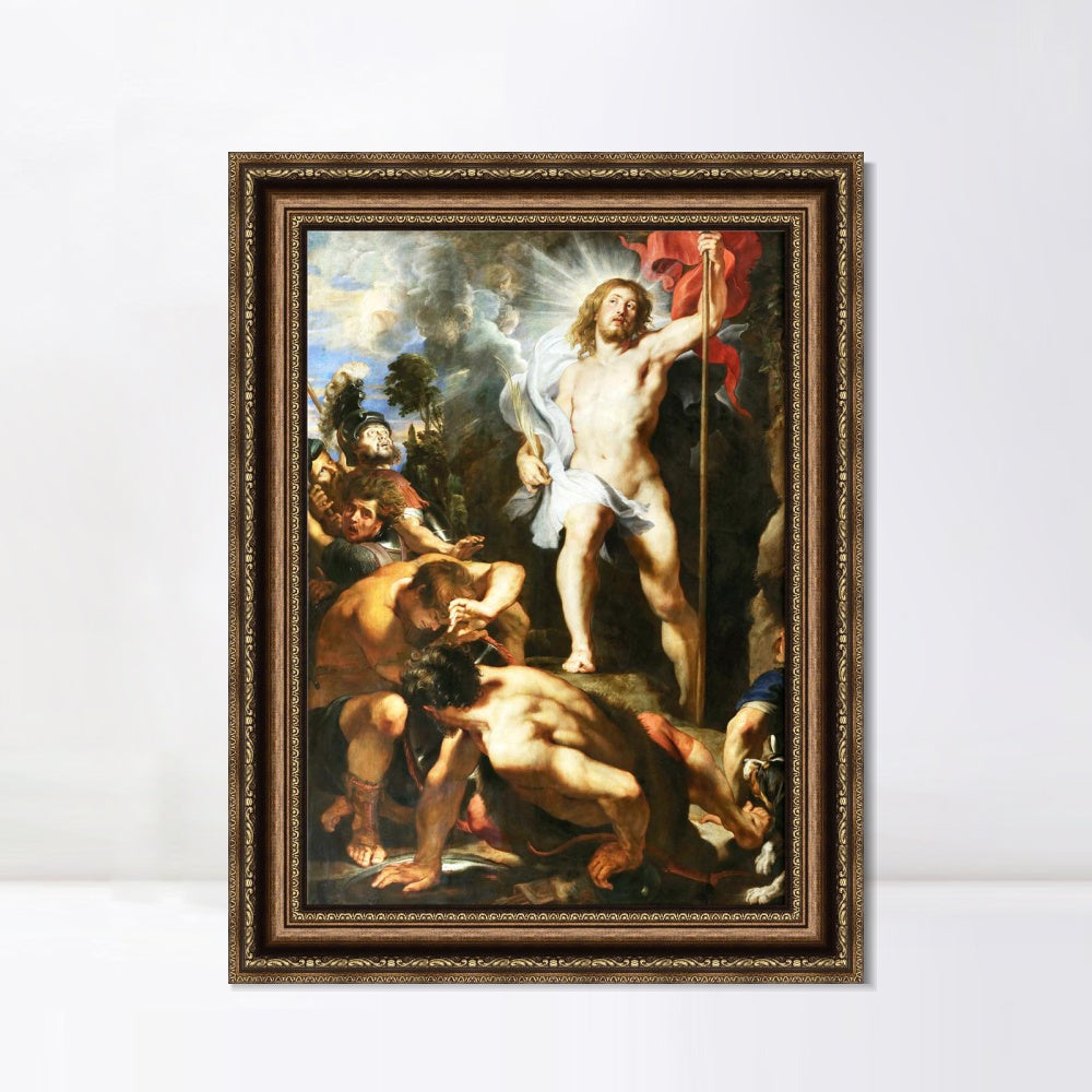 INVIN ART Framed Canvas Art Giclee Print Series#020 by Peter Paul Rubens Wall Art