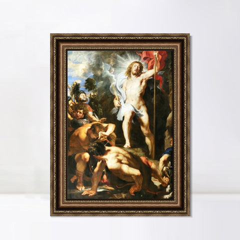 INVIN ART Framed Canvas Art Giclee Print Series#020 by Peter Paul Rubens Wall Art Living Room Home Office Decorations