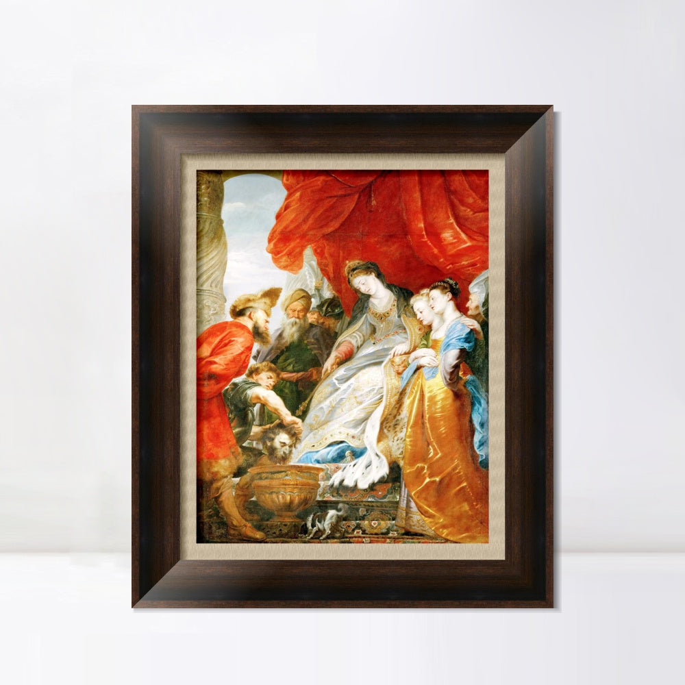 INVIN ART Framed Canvas Art Giclee Print Series#021 by Peter Paul Rubens Wall Art