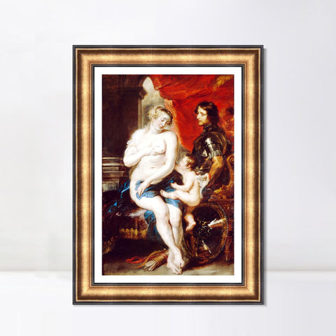 INVIN ART Framed Canvas Art Giclee Print Series#022 by Peter Paul Rubens Wall Art Living Room Home Office Decorations