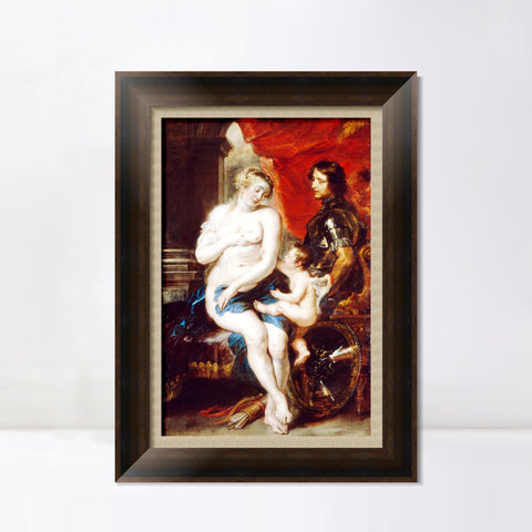 INVIN ART Framed Canvas Art Giclee Print Series#022 by Peter Paul Rubens Wall Art Living Room Home Office Decorations
