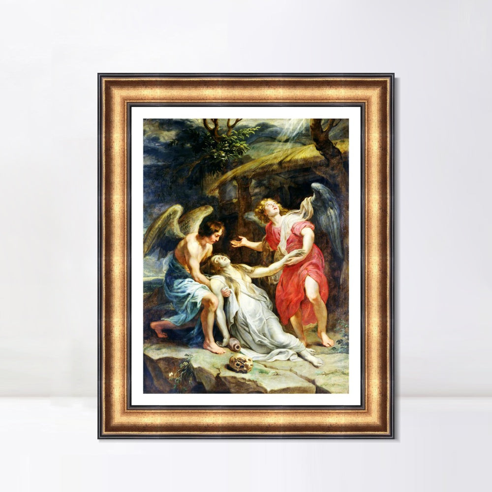 INVIN ART Framed Canvas Art Giclee Print Series#023 by Peter Paul Rubens Wall Art