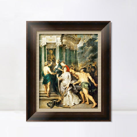INVIN ART Framed Canvas Art Giclee Print Series#029 by Peter Paul Rubens Wall Art Living Room Home Office Decorations