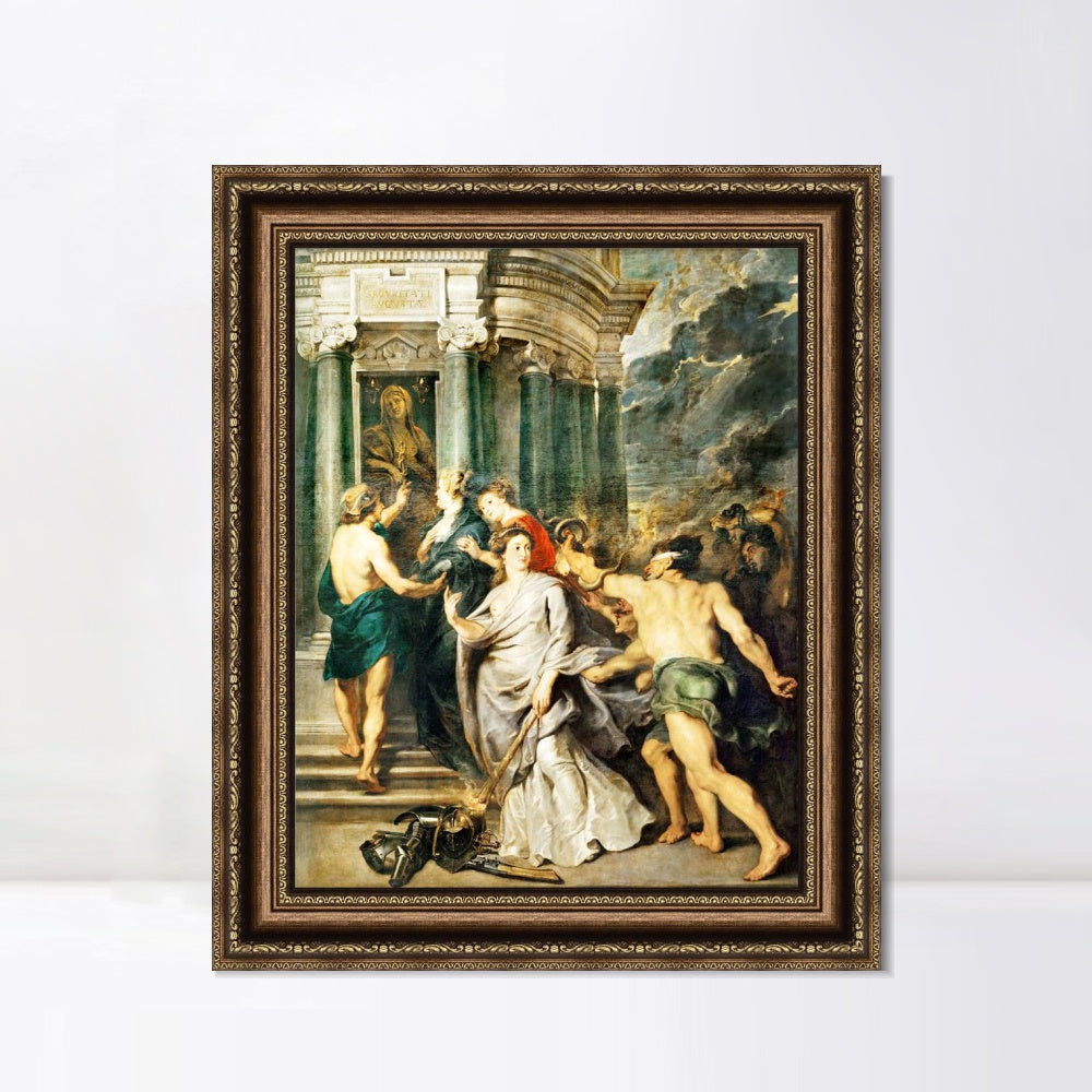 INVIN ART Framed Canvas Art Giclee Print Series#029 by Peter Paul Rubens Wall Art