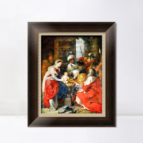 INVIN ART Framed Canvas Art Giclee Print Series#031 by Peter Paul Rubens Wall Art Living Room Home Office Decorations