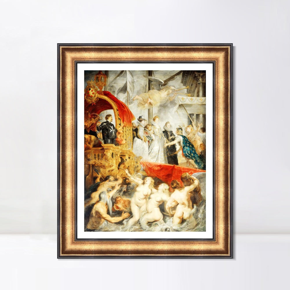 INVIN ART Framed Canvas Art Giclee Print Series#032 by Peter Paul Rubens Wall Art
