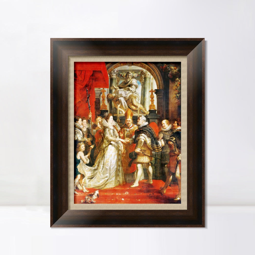 INVIN ART Framed Canvas Art Giclee Print Series#033 by Peter Paul Rubens Wall Art