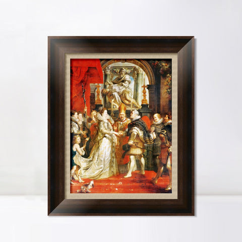 INVIN ART Framed Canvas Art Giclee Print Series#033 by Peter Paul Rubens Wall Art Living Room Home Office Decorations