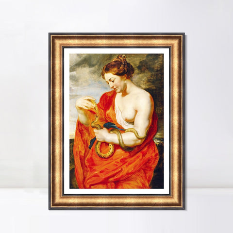 INVIN ART Framed Canvas Art Giclee Print Series#035 by Peter Paul Rubens Wall Art Living Room Home Office Decorations
