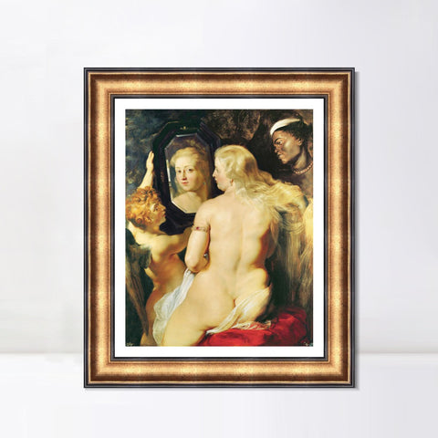 INVIN ART Framed Canvas Art Giclee Print Series#039 by Peter Paul Rubens Wall Art Living Room Home Office Decorations