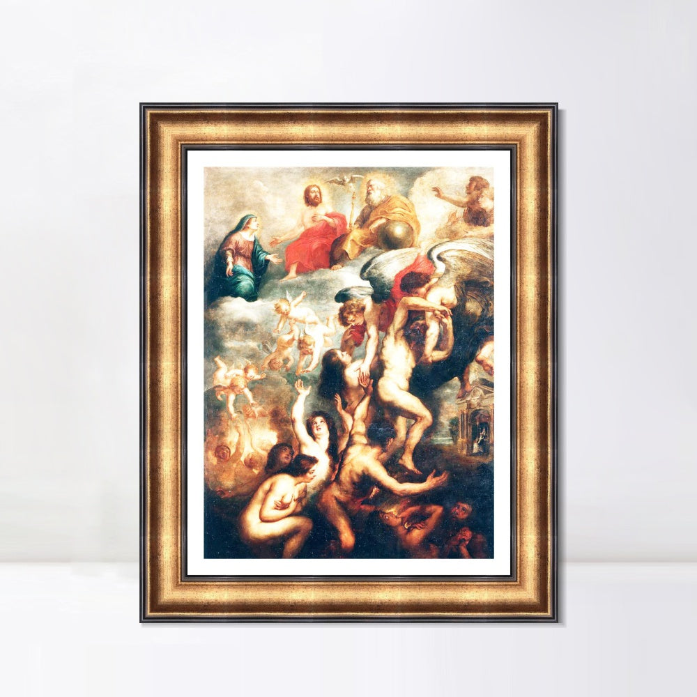 INVIN ART Framed Canvas Art Giclee Print Series#041 by Peter Paul Rubens Wall Art