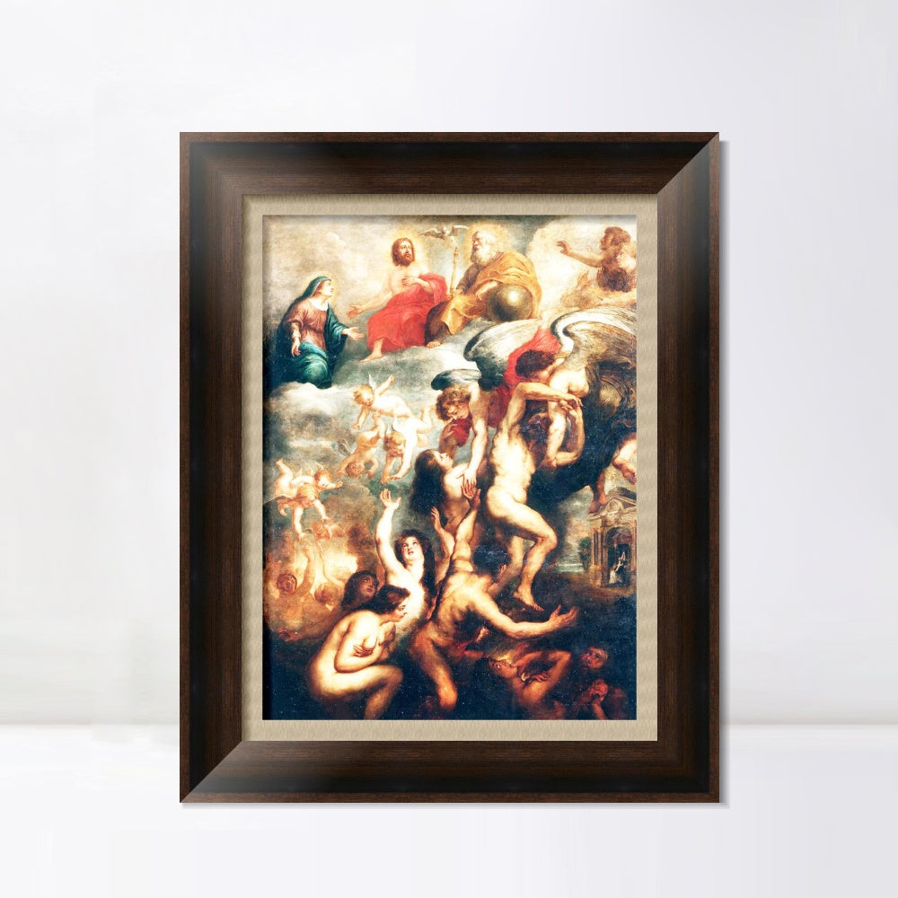 INVIN ART Framed Canvas Art Giclee Print Series#041 by Peter Paul Rubens Wall Art