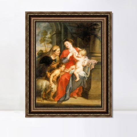 INVIN ART Framed Canvas Art Giclee Print Series#044 by Peter Paul Rubens Wall Art Living Room Home Office Decorations
