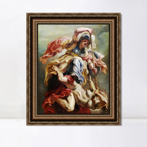 INVIN ART Framed Canvas Art Giclee Print Series#045 by Peter Paul Rubens Wall Art Living Room Home Office Decorations