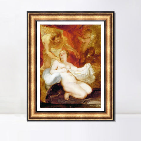 INVIN ART Framed Canvas Art Giclee Print Series#047 by Peter Paul Rubens Wall Art Living Room Home Office Decorations