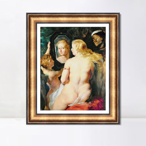 INVIN ART Framed Canvas Art Giclee Print Series#048 by Peter Paul Rubens Wall Art Living Room Home Office Decorations