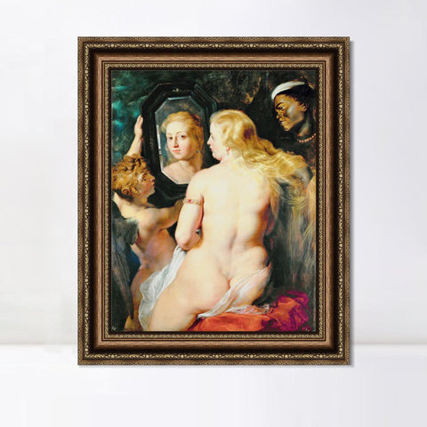 INVIN ART Framed Canvas Art Giclee Print Series#048 by Peter Paul Rubens Wall Art Living Room Home Office Decorations