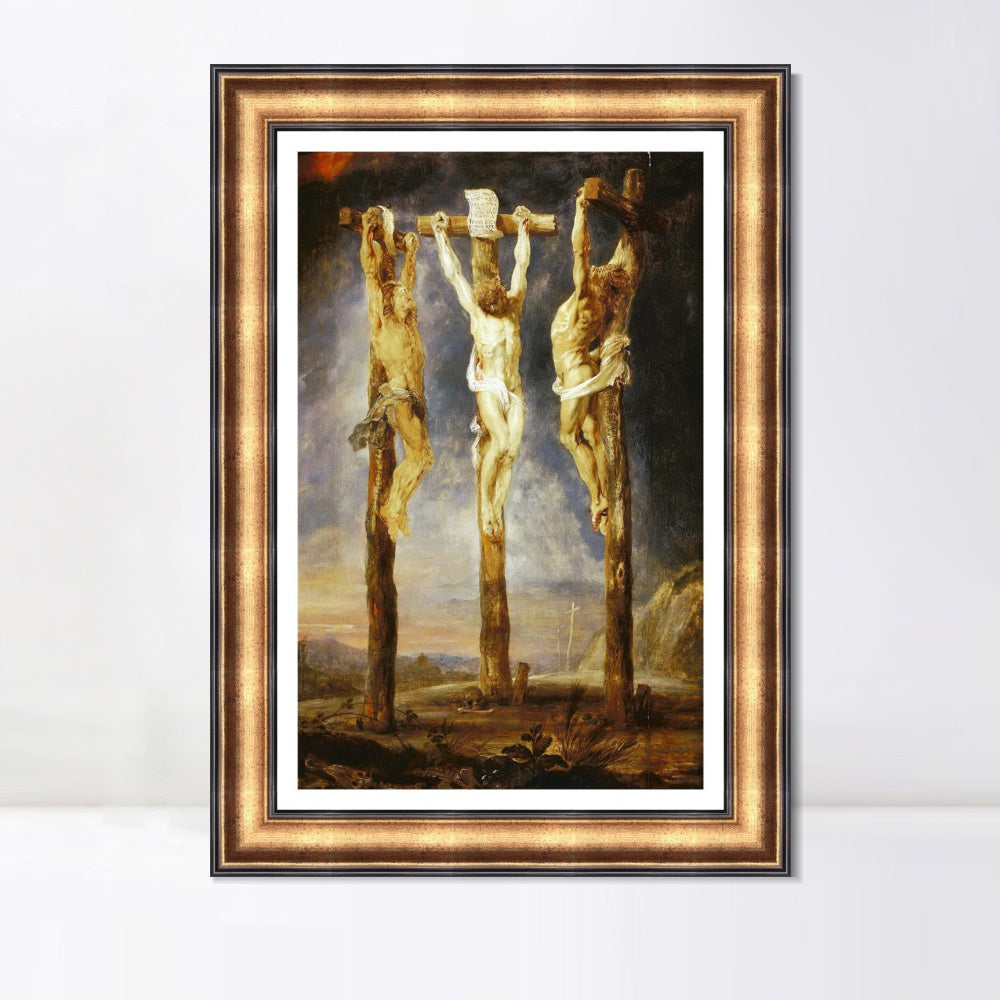 INVIN ART Framed Canvas Art Giclee Print Series#050 by Peter Paul Rubens Wall Art