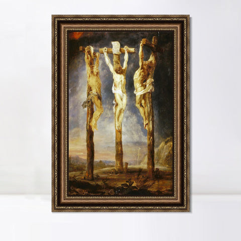 INVIN ART Framed Canvas Art Giclee Print Series#050 by Peter Paul Rubens Wall Art Living Room Home Office Decorations