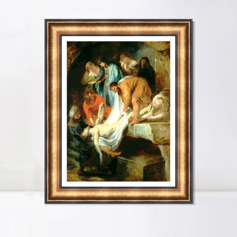 INVIN ART Framed Canvas Art Giclee Print Series#051 by Peter Paul Rubens Wall Art Living Room Home Office Decorations