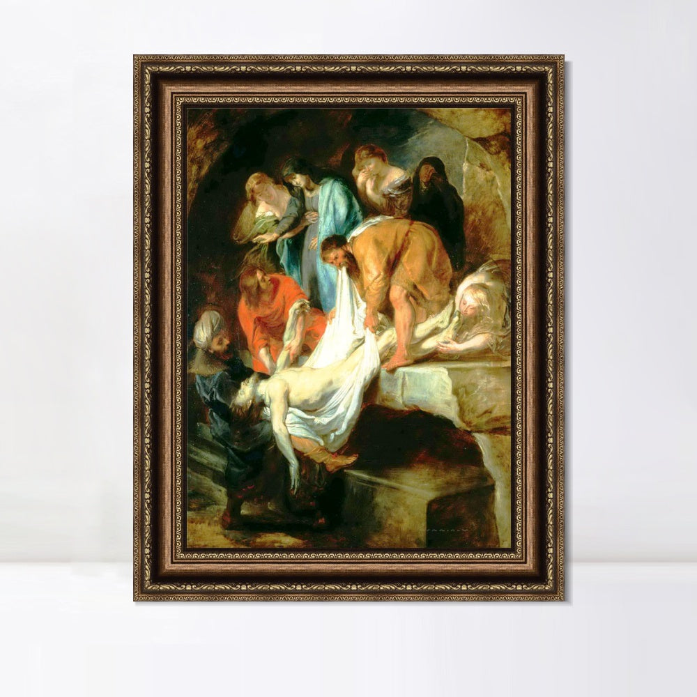 INVIN ART Framed Canvas Art Giclee Print Series#051 by Peter Paul Rubens Wall Art