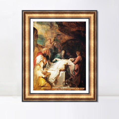 INVIN ART Framed Canvas Art Giclee Print Series#052 by Peter Paul Rubens Wall Art Living Room Home Office Decorations