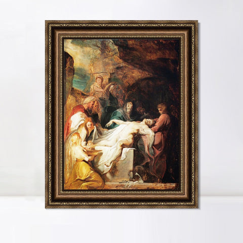 INVIN ART Framed Canvas Art Giclee Print Series#052 by Peter Paul Rubens Wall Art Living Room Home Office Decorations