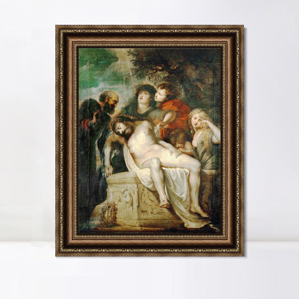 INVIN ART Framed Canvas Art Giclee Print Series#055 by Peter Paul Rubens Wall Art