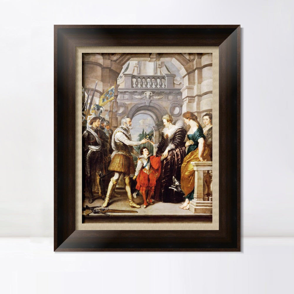INVIN ART Framed Canvas Art Giclee Print Series#056 by Peter Paul Rubens Wall Art