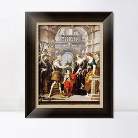 INVIN ART Framed Canvas Art Giclee Print Series#056 by Peter Paul Rubens Wall Art Living Room Home Office Decorations