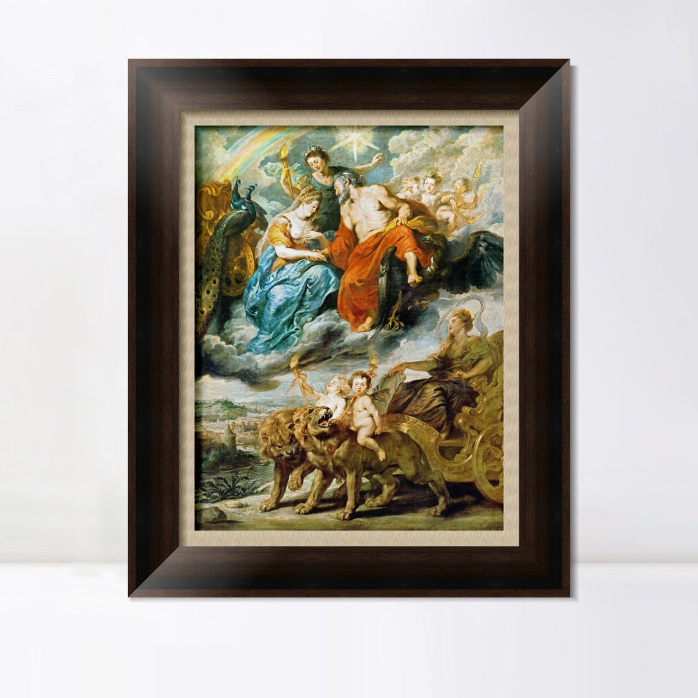 INVIN ART Framed Canvas Art Giclee Print Series#057 by Peter Paul Rubens Wall Art