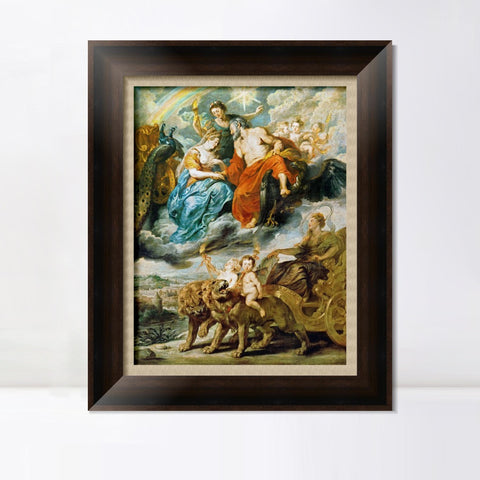 INVIN ART Framed Canvas Art Giclee Print Series#057 by Peter Paul Rubens Wall Art Living Room Home Office Decorations