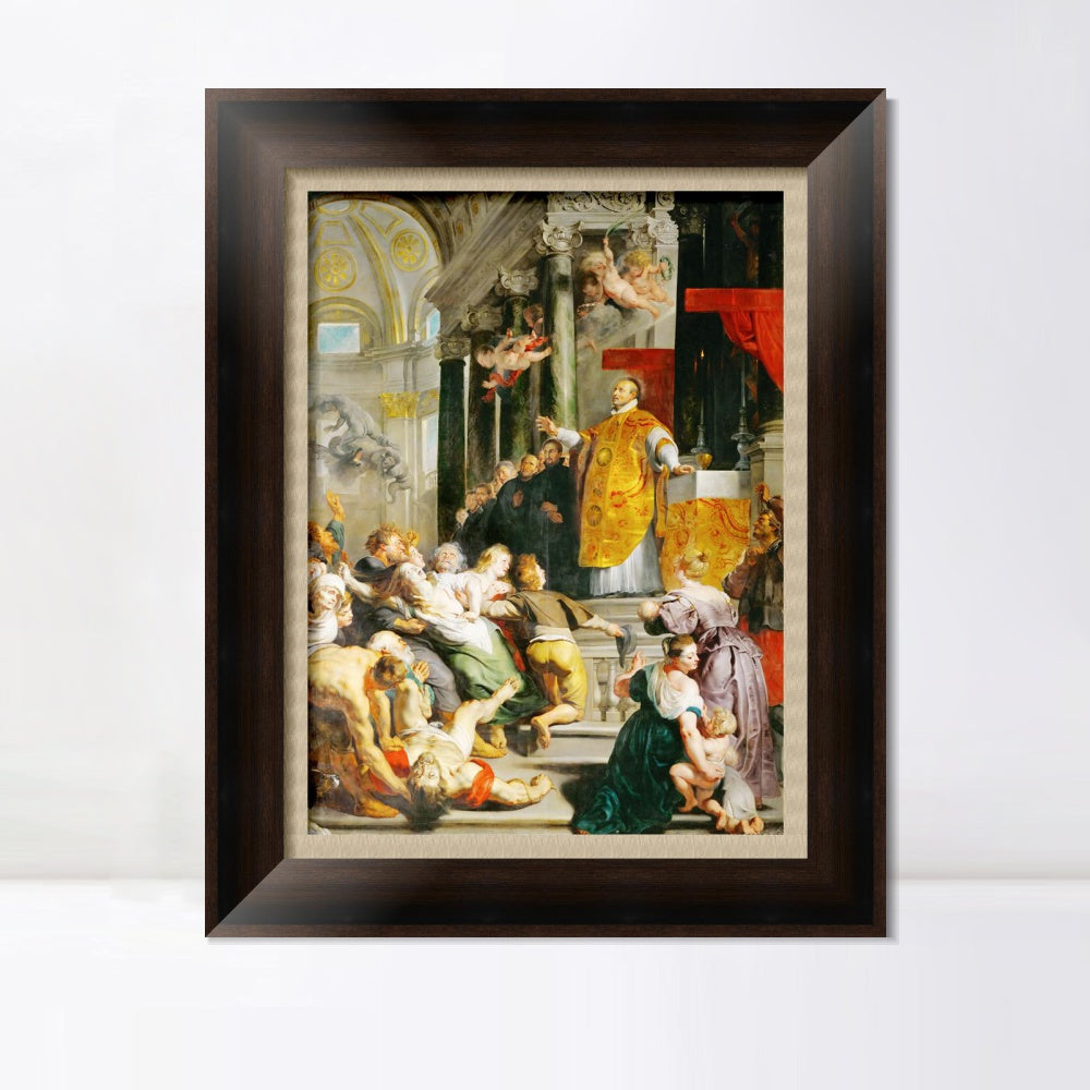 INVIN ART Framed Canvas Art Giclee Print Series#058 by Peter Paul Rubens Wall Art